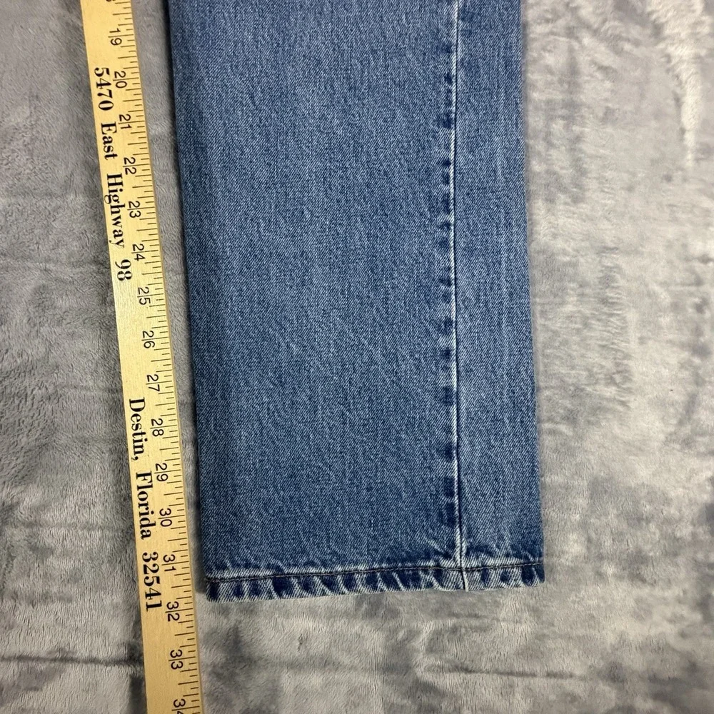 Vtg Levi's 505 Jeans Men's 34x32 Fit 32x32 Blue Denim Straight Leg Boot Y2K 90s